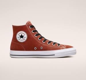 Bascheți Converse CONS Chuck Taylor All Star Pro Piele Intoarsa Negrii Albi | CV-712TSZ