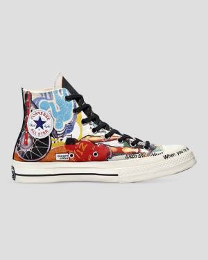 Tenisi Inalti Converse Chuck 70 Beat The World Colorati | CV-427MYT