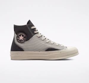 Tenisi Inalti Converse Chuck 70 Crafted Panza Maro | CV-698KDU