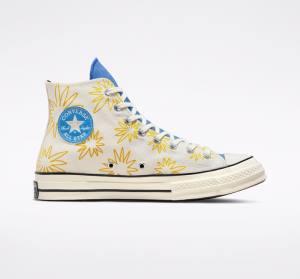 Tenisi Inalti Converse Chuck 70 Sunny Floral Albastri | CV-026RJH