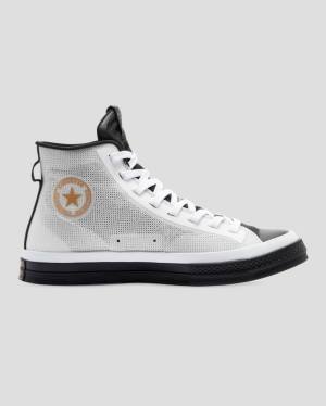 Tenisi Inalti Converse Chuck 70 Then & Now Negrii Albi | CV-860BUQ