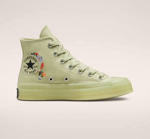 Tenisi Inalti Converse Chuck 70 We Are Stronger Together Masline Verzi Negrii | CV-630KMN