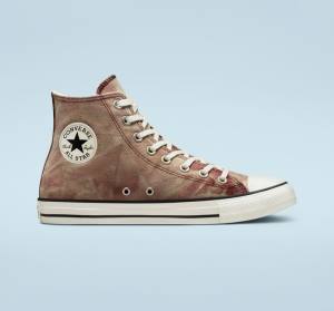 Tenisi Inalti Converse Chuck Taylor All Star Washed Panza Negrii | CV-065FWX