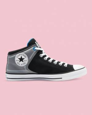 Tenisi Inalti Converse Chuck Taylor All Star High Strada Negrii | CV-078ZGP