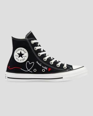 Tenisi Inalti Converse Chuck Taylor All Star Love Thread Negrii | CV-149HTK