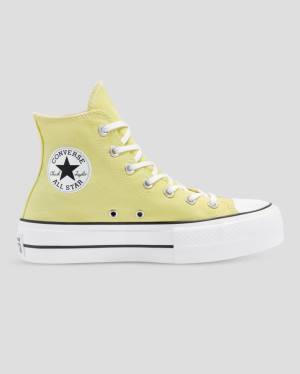 Tenisi Inalti Converse Chuck Taylor All Star Lift Seasonal Colour Galbeni | CV-179AYO