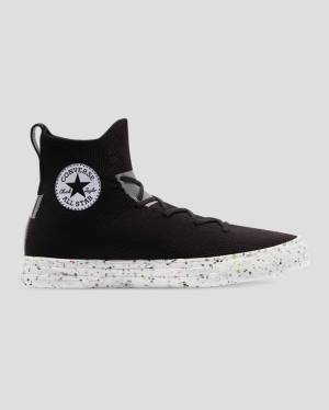 Tenisi Inalti Converse Chuck Taylor All Star Crater Renew Knit Negrii | CV-257TBK