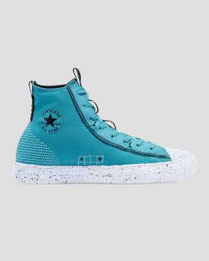 Tenisi Inalti Converse Chuck Taylor All Star Crater Renew Knit Albastri | CV-387OGP