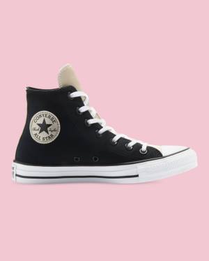 Tenisi Inalti Converse Chuck Taylor All Star Mono Metallic Negrii | CV-528SYD