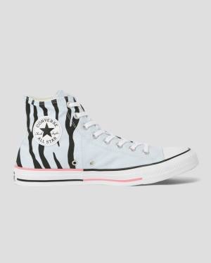 Tenisi Inalti Converse Chuck Taylor All Star Sun Blocked Icon Print Albastri | CV-603MDJ