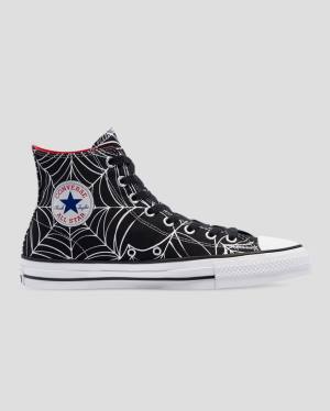 Tenisi Inalti Converse Chuck Taylor All Star Pro Roll Up Negrii | CV-629YME