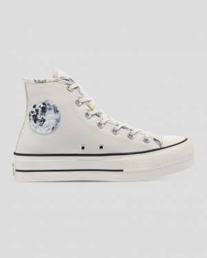 Tenisi Inalti Converse Chuck Taylor All Star Lift Festival Bej | CV-754MDE