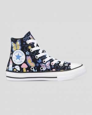 Tenisi Inalti Converse Chuck Taylor All Star Butterfly Fun Negrii | CV-768TVU