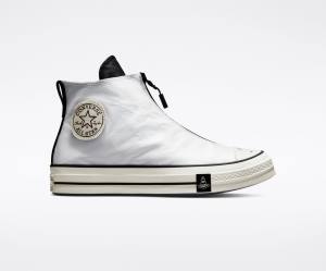 Tenisi Inalti Converse Joshua Vides Chuck 70 Albi Negrii | CV-328BXY