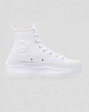 Tenisi Inalti Converse Run Star Hike All White Albi | CV-875RWM