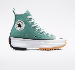 Tenisi Inalti Converse Run Star Hike Platforma Seasonal Color Negrii Albi | CV-809FHE