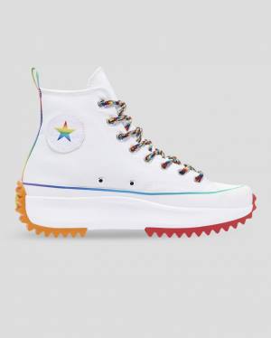 Tenisi Inalti Converse Run Star Hike Pride Albi | CV-154DMY