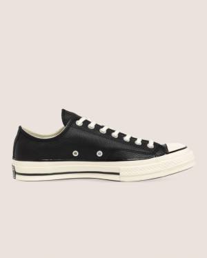 Tenisi Low Top Converse Chuck 70 Seasonal Piele Negrii | CV-923BIT