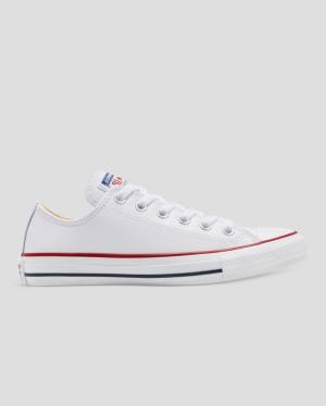 Tenisi Low Top Converse Chuck Taylor All Star Piele Albi | CV-325FLN