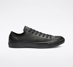 Tenisi Low Top Converse Chuck Taylor All Star Piele Negrii | CV-604JXO