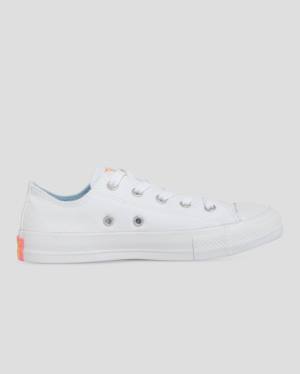 Tenisi Low Top Converse Chuck Taylor All Star Sunny Side Print Albi | CV-619SZK