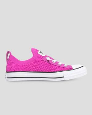 Tenisi Low Top Converse Chuck Taylor All Star Shoreline Knit Slip Roz | CV-689XDU