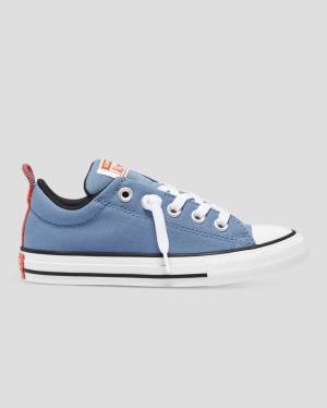 Tenisi Low Top Converse Chuck Taylor All Star Strada Slip Albastri | CV-726UQY