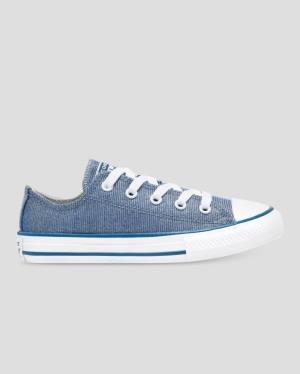 Tenisi Low Top Converse Chuck Taylor All Star Glitter Textil Albastri | CV-795VXM