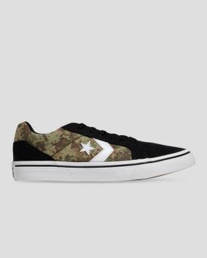 Tenisi Low Top Converse El Distrito Mix And Match Negrii Camuflaj | CV-283DXR