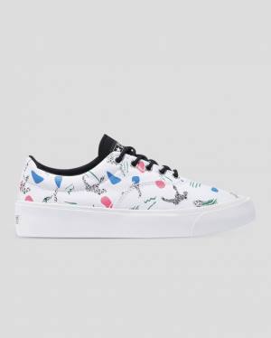 Tenisi Low Top Converse Skid Grip 80s Archive Print Albi | CV-871RGE