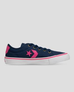 Tenisi Low Top Converse Star Replay Albastri Roz | CV-643XPS