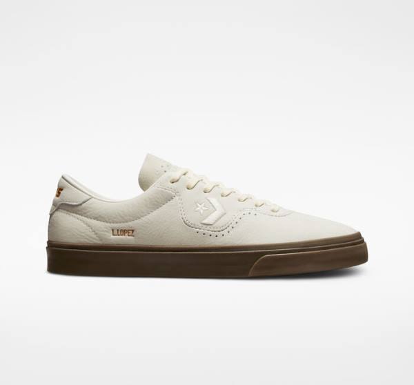 Bascheți Converse CONS Louie Lopez Pro Nubuck Piele Maro Deschis Maro | CV-298XZC