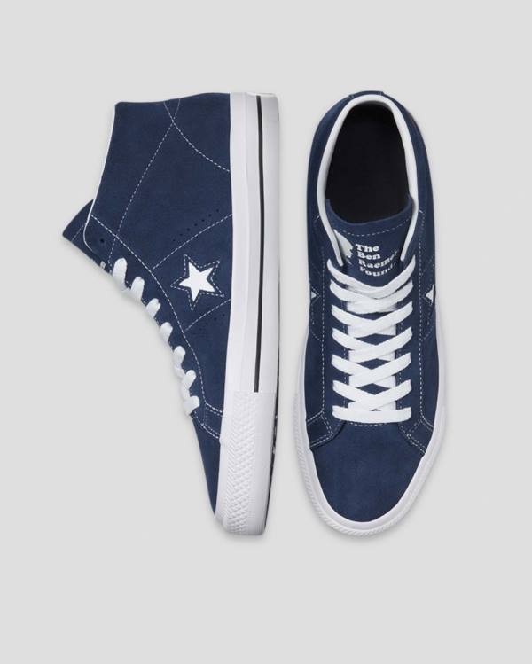 Tenisi Inalti Converse CONS One Star Pro Ben Raemers Foundation Albastri | CV-402YAQ