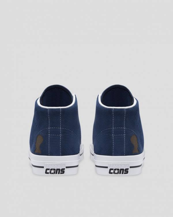 Tenisi Inalti Converse CONS One Star Pro Ben Raemers Foundation Albastri | CV-651HNQ