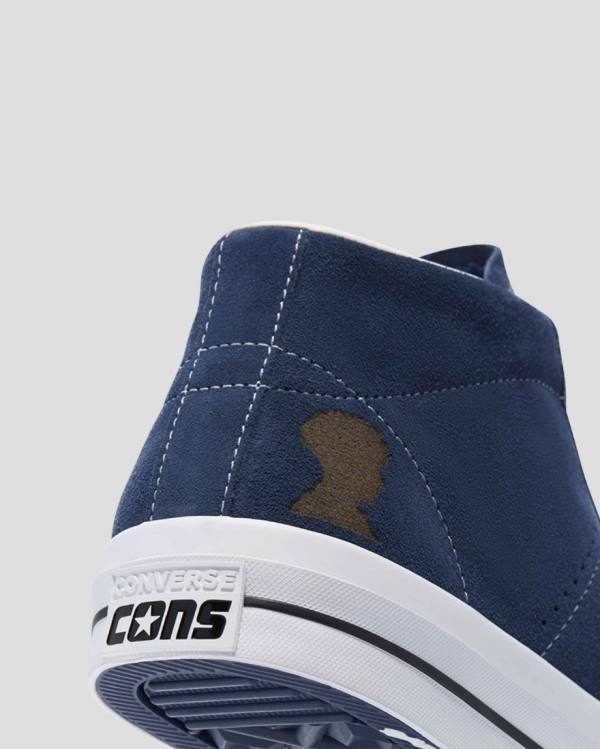 Tenisi Inalti Converse CONS One Star Pro Ben Raemers Foundation Albastri | CV-651HNQ