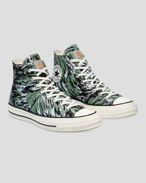 Tenisi Inalti Converse Carhartt Chuck 70 Verzi | CV-817OJC