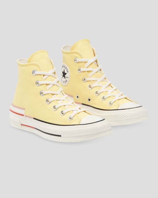 Tenisi Inalti Converse Chuck 70 Colour Block Galbeni | CV-203QMZ