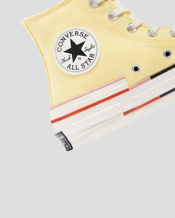 Tenisi Inalti Converse Chuck 70 Colour Block Galbeni | CV-203QMZ