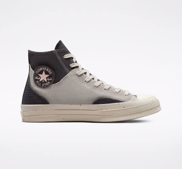 Tenisi Inalti Converse Chuck 70 Crafted Panza Maro | CV-019ITG