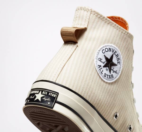 Tenisi Inalti Converse Chuck 70 Crafted Stripe Maro | CV-423PVC