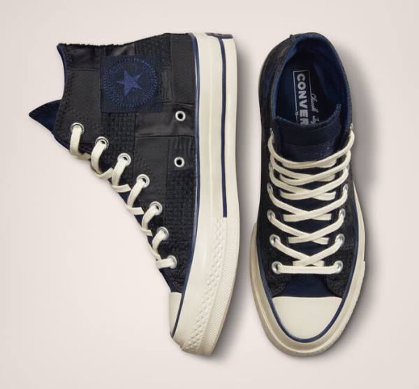 Tenisi Inalti Converse Chuck 70 It's Possible Negrii Bleumarin | CV-175PIX