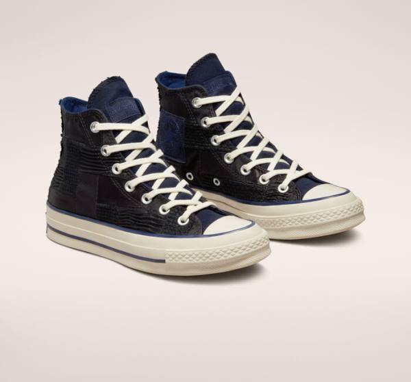 Tenisi Inalti Converse Chuck 70 It's Possible Negrii Bleumarin | CV-175PIX