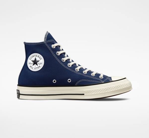 Tenisi Inalti Converse Chuck 70 Pastel Polyester Bleumarin Negrii | CV-165VBX