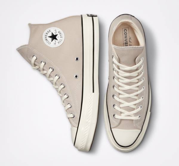 Tenisi Inalti Converse Chuck 70 Pastel Polyester Negrii | CV-201IWK