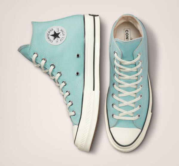 Tenisi Inalti Converse Chuck 70 Pastel Polyester Negrii | CV-215YDZ