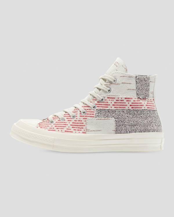 Tenisi Inalti Converse Chuck 70 Patchwork Roz Gri | CV-742RWF