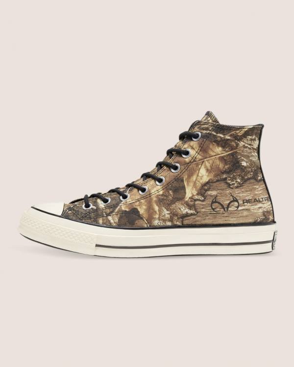 Tenisi Inalti Converse Chuck 70 Realtree Edge Camo Print Utility Maro | CV-387DXO