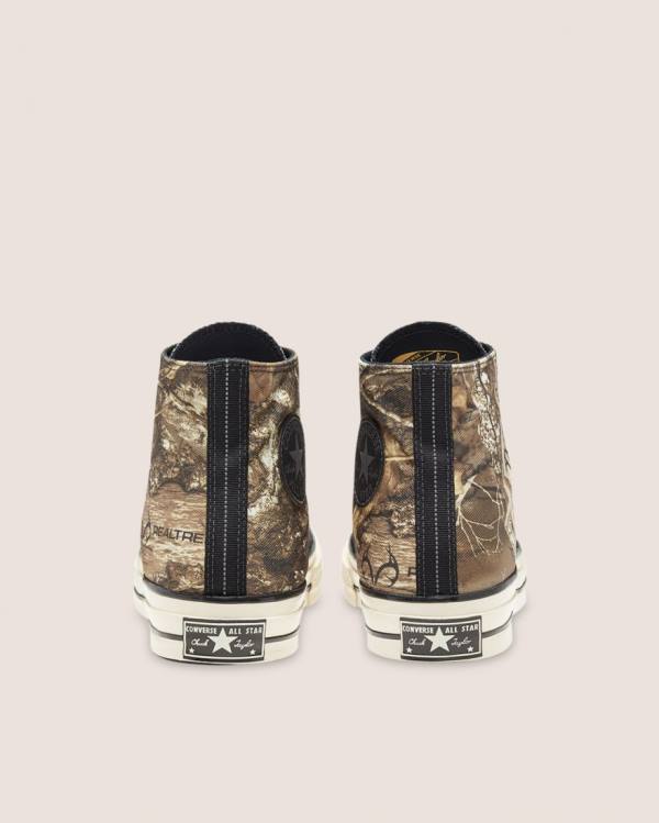 Tenisi Inalti Converse Chuck 70 Realtree Edge Camo Print Utility Maro | CV-387DXO