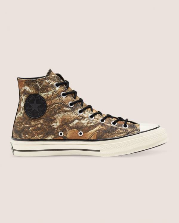 Tenisi Inalti Converse Chuck 70 Realtree Edge Camo Print Utility Maro | CV-387DXO