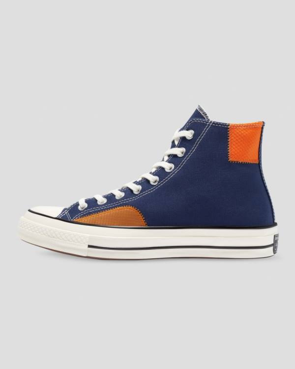 Tenisi Inalti Converse Chuck 70 Ripstop Albastri | CV-069RDO